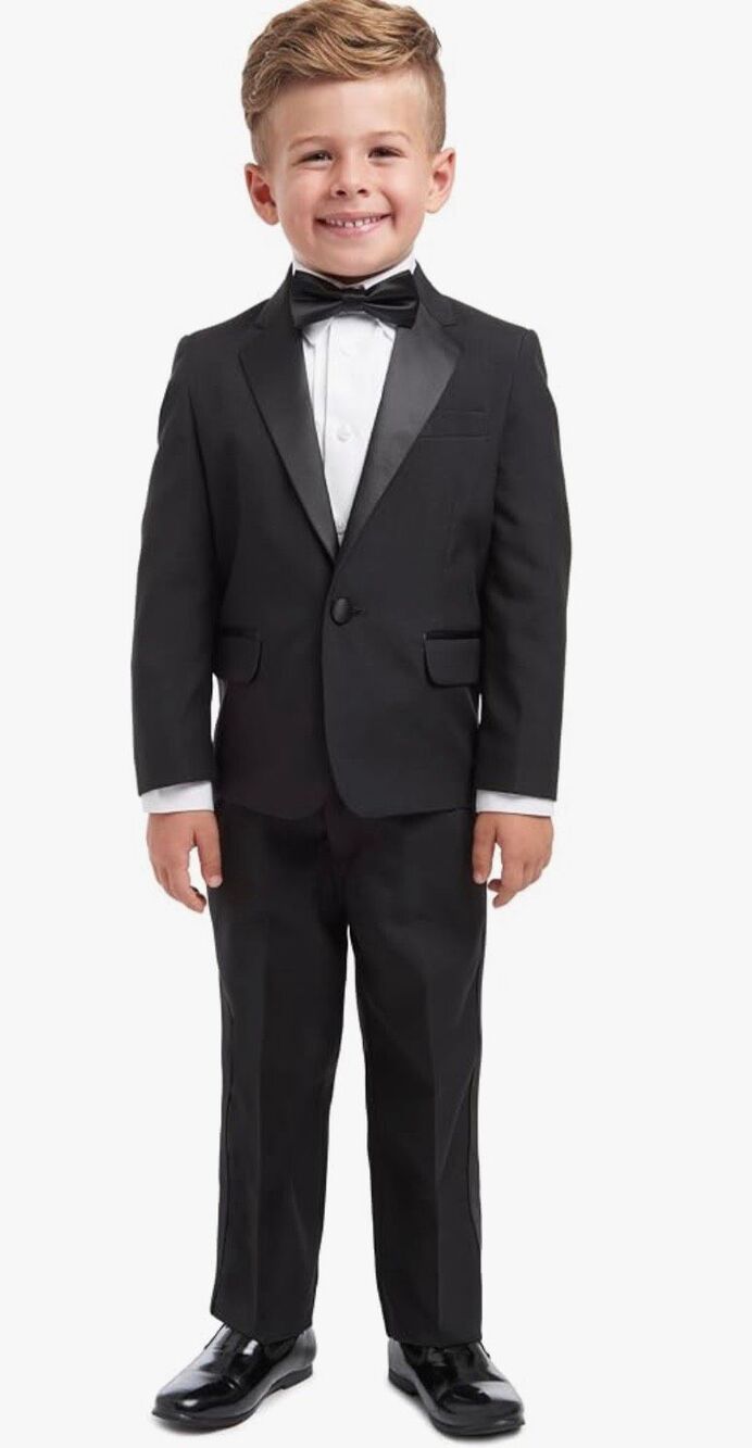 Nautica Boys' 4-Piece Tuxedo Suit Set NWT Size 24M